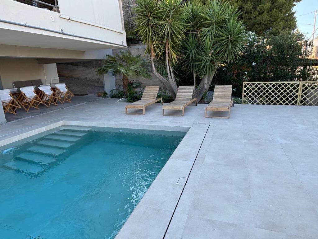 Villa Waves Anavyssos Esterno foto